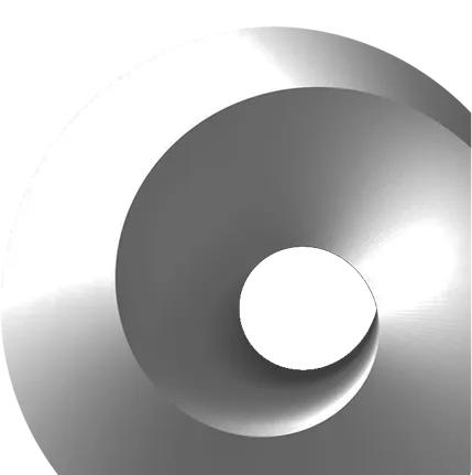 Decorative abstract shape.