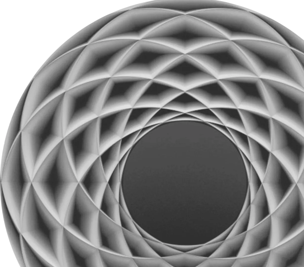 Decorative abstract shape.