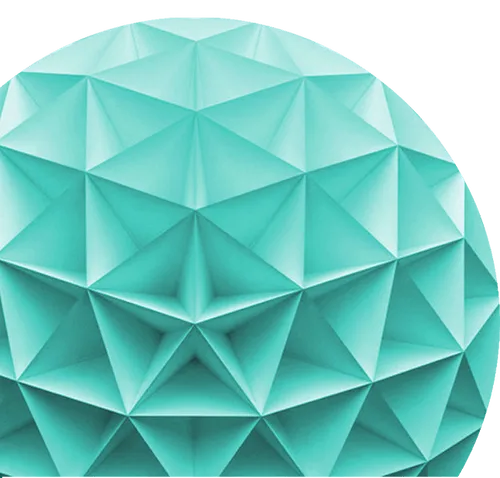 Decorative abstract shape.