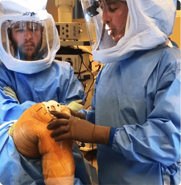 Knee replacement surgery