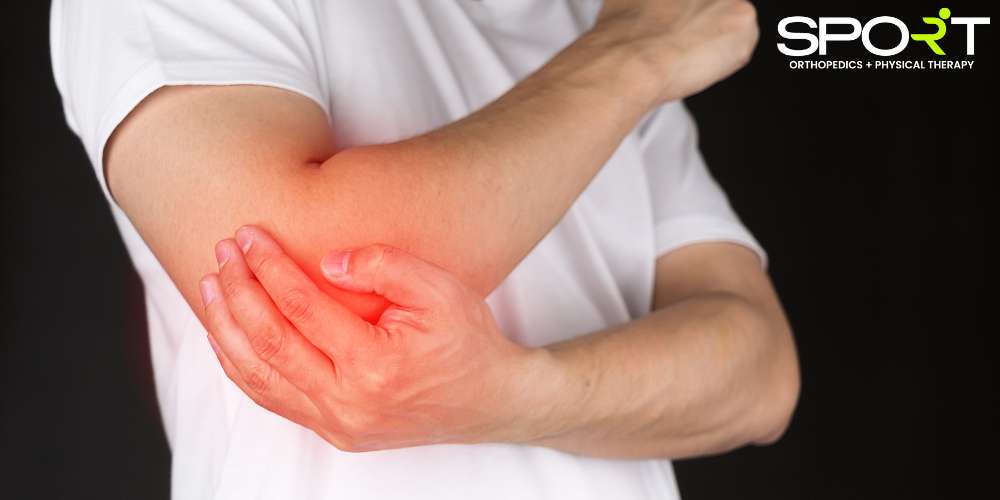 tennis elbow from lifting weights