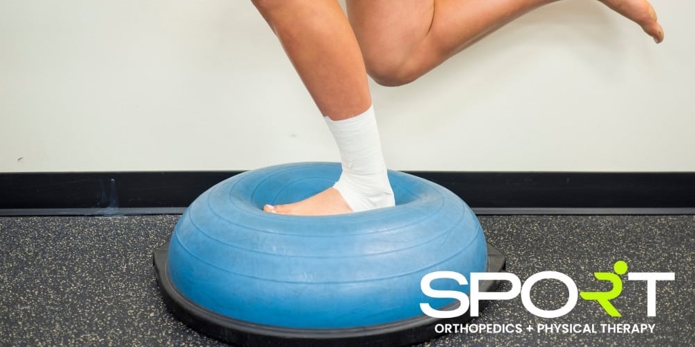ankle stretching
