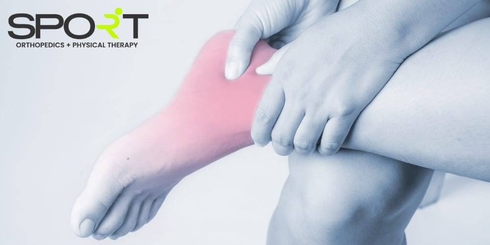 types of sprained ankles
