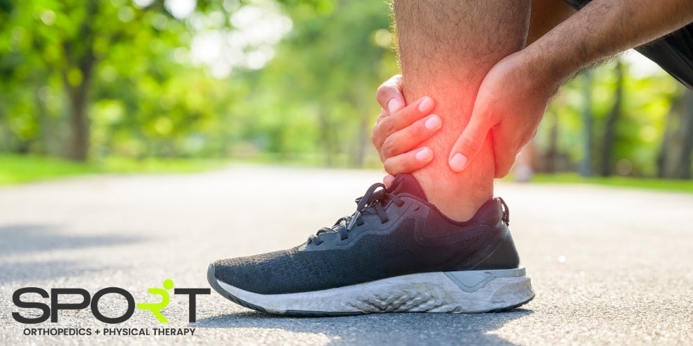 high ankle sprain