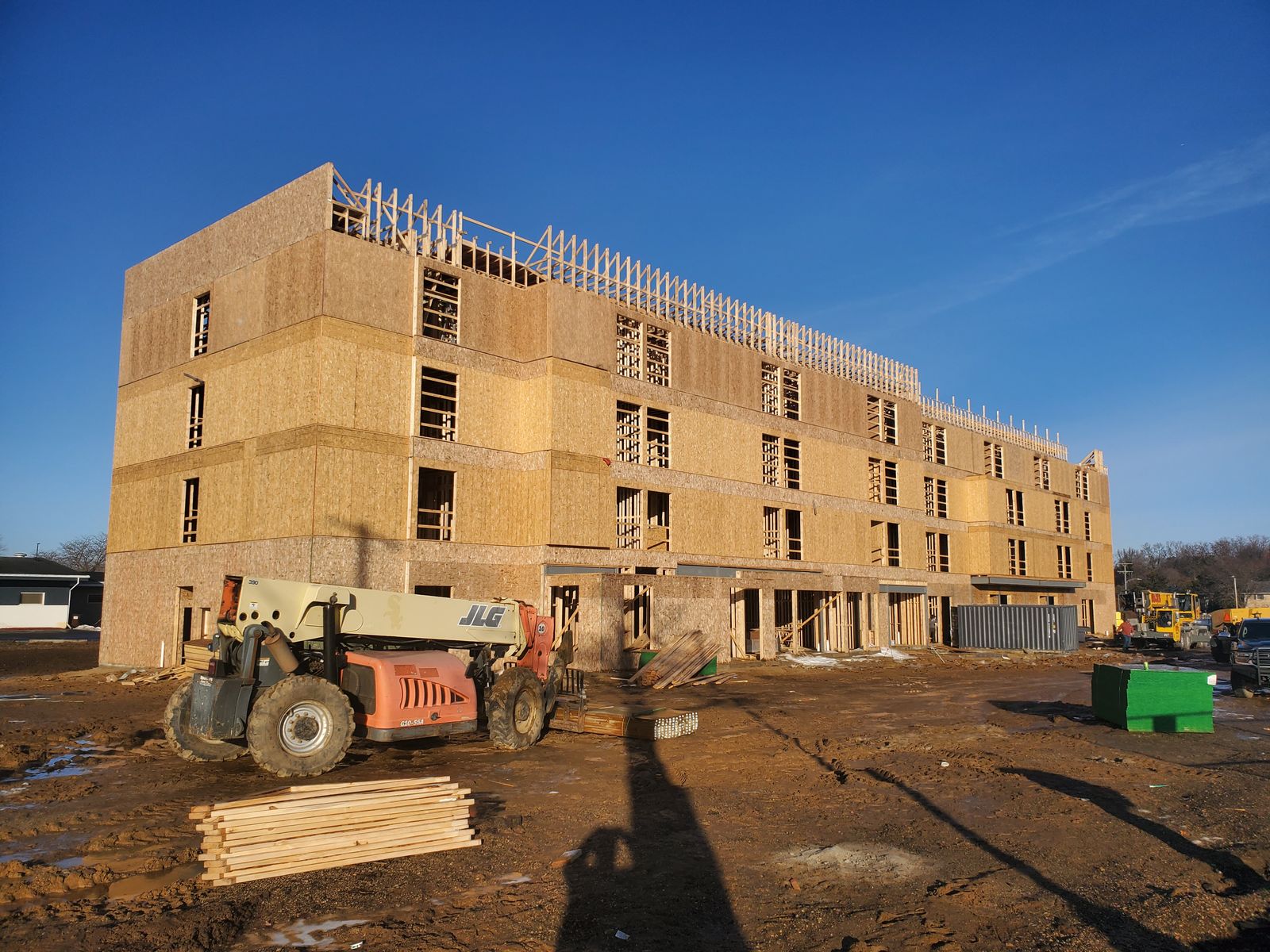 Retail, office, mixed-use, and hospitality projects get precision-engineered wall panels, roof trusses, and floor systems from CAC — produced directly from your architectural and structural drawings and delivered ready to set.