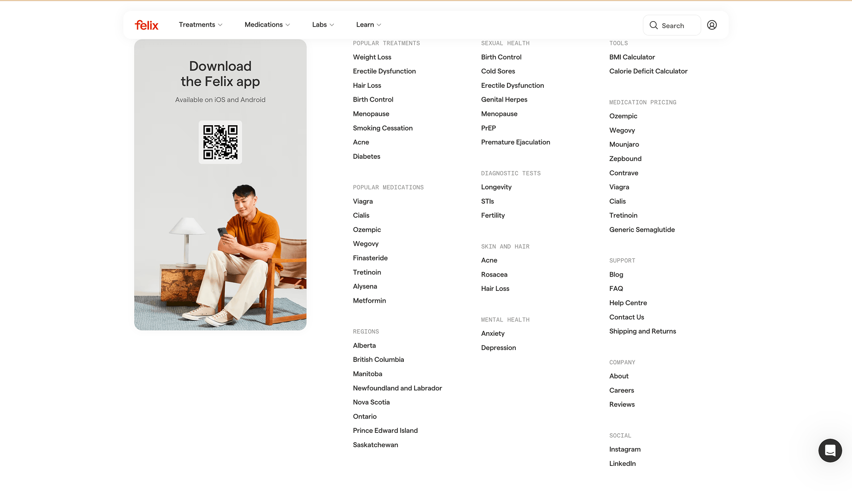 felixforyou.ca — navigation.