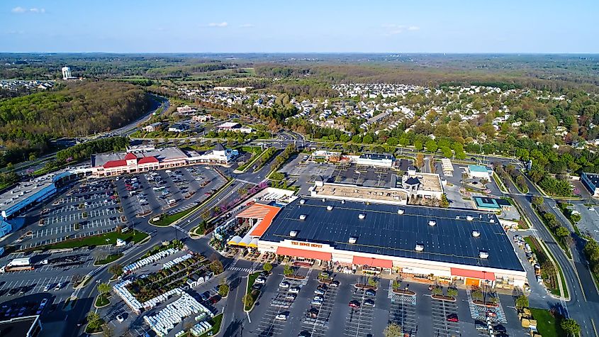 Germantown Maryland commercial area