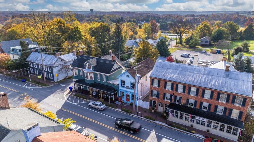 New Market Maryland aerial view