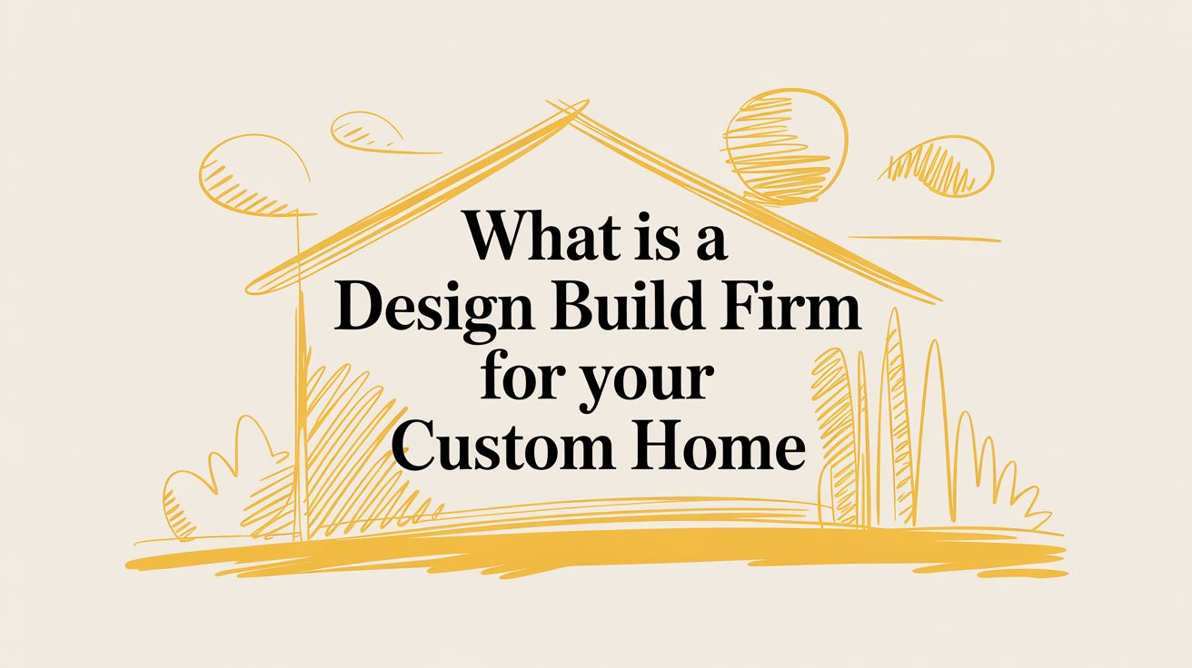 What Is a Design Build Firm for Your Custom Home?