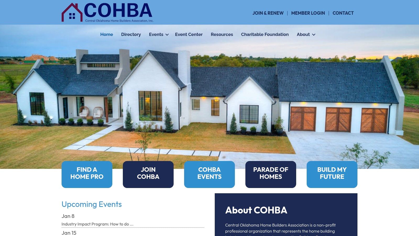 Central Oklahoma Home Builders Association (COHBA)
