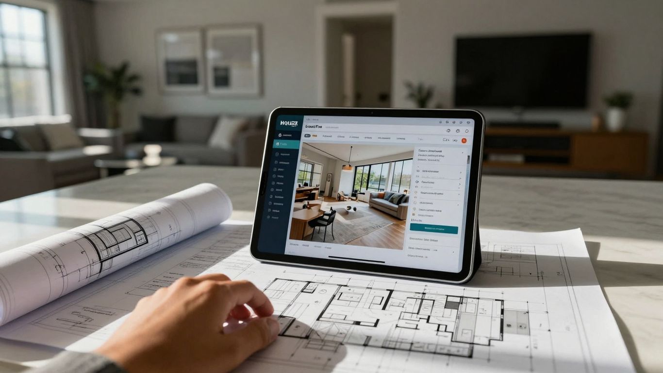 Houzz Pro collaboration tools for home projects.