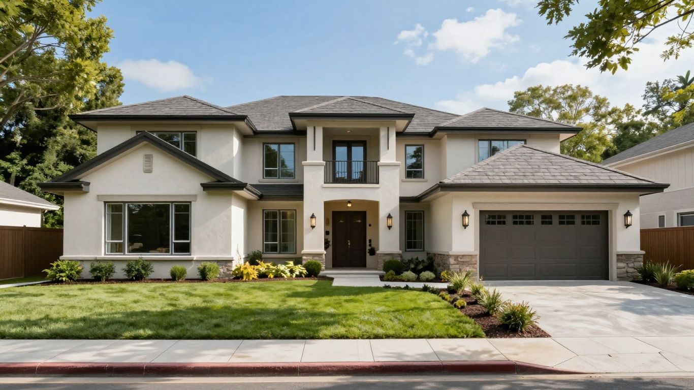 Modern house for sale in Edmond, Oklahoma.