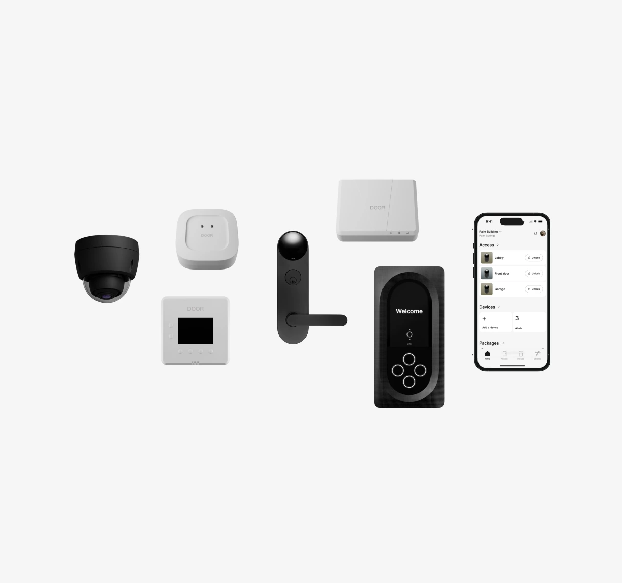 Collection of devices