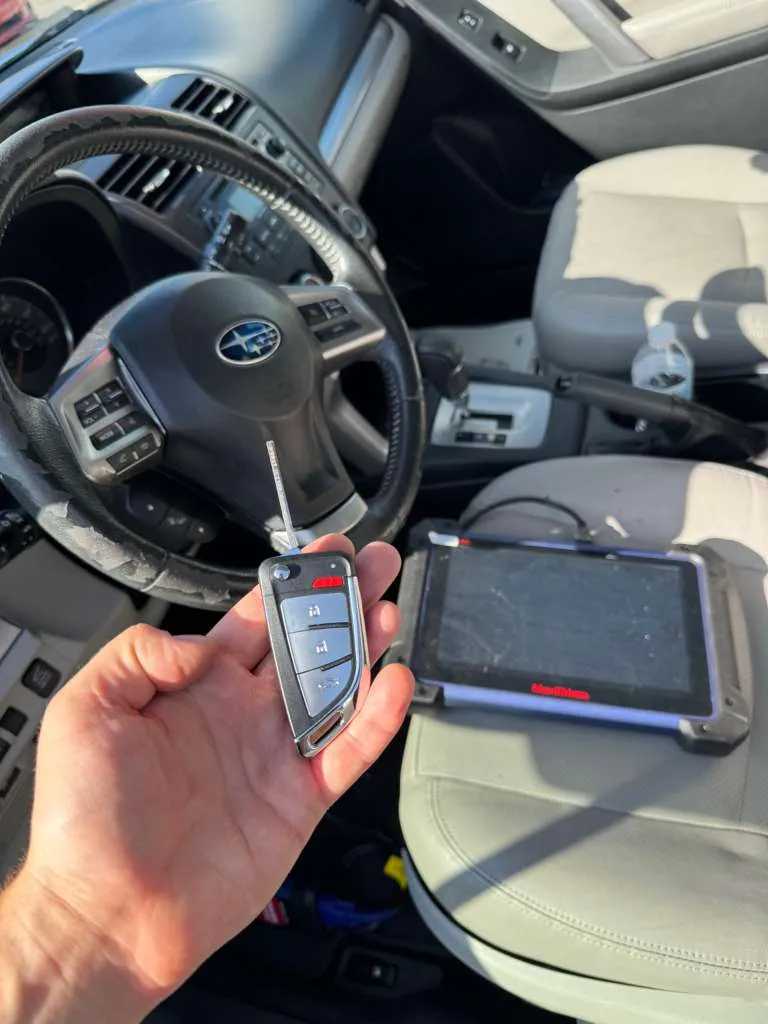 the process of Transponder and smart key setup