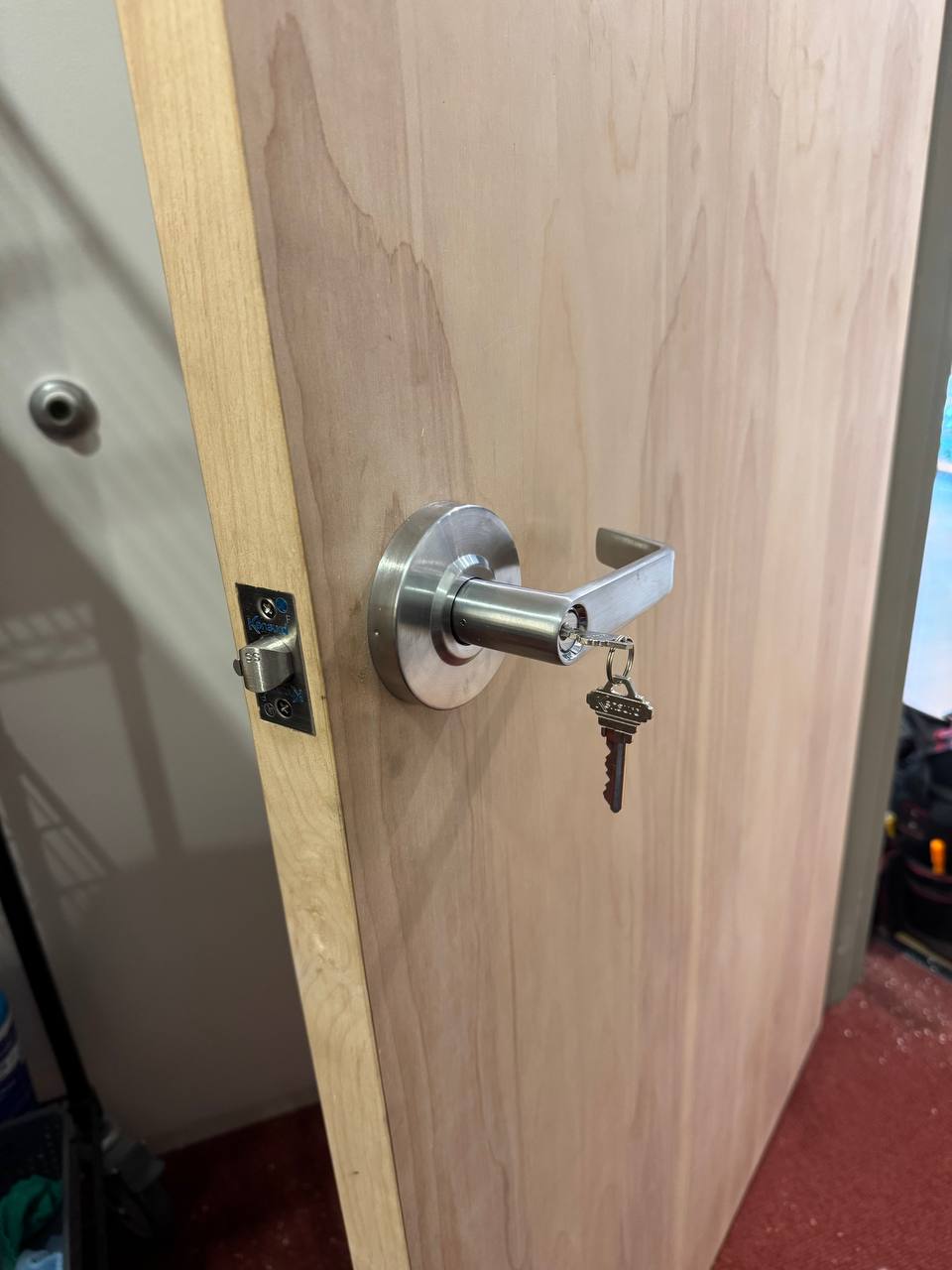 residential door lock rekeying
