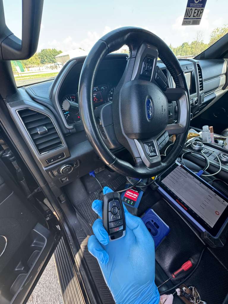 Smart lock installation by locksmith expert in Columbus.