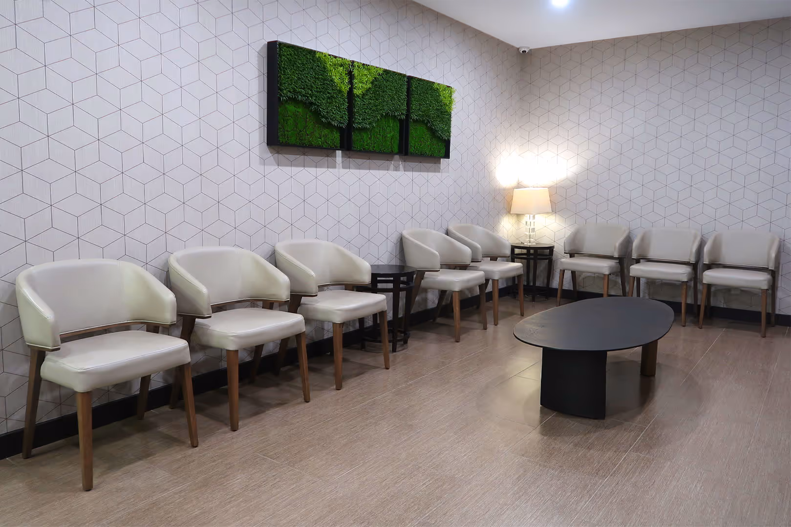 Waiting area for 23rd Street Dental Office.