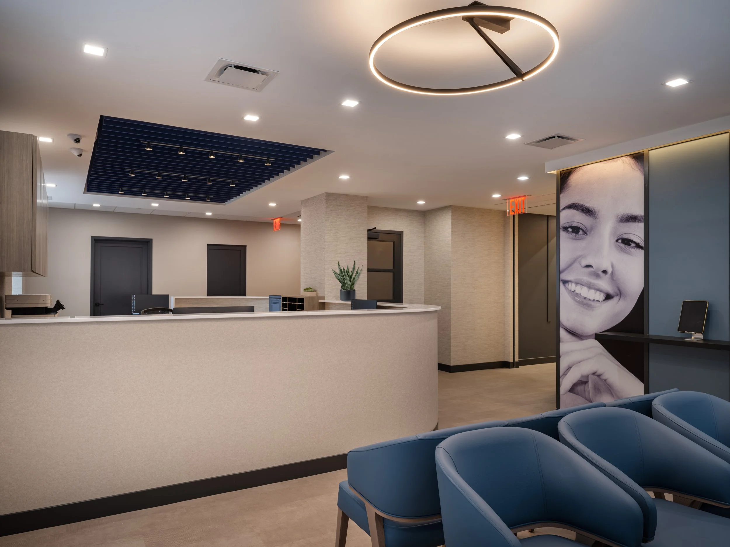 Entrance for 42nd Street Dental Office.