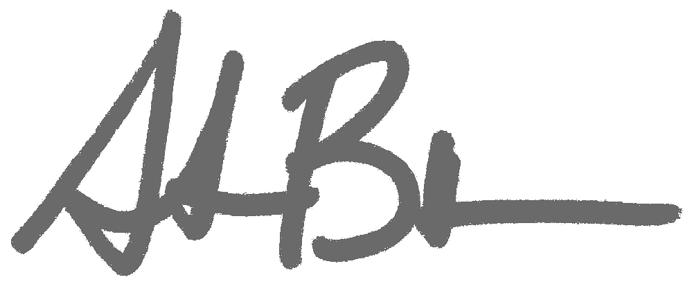 Signature of my name, Adam Bitner