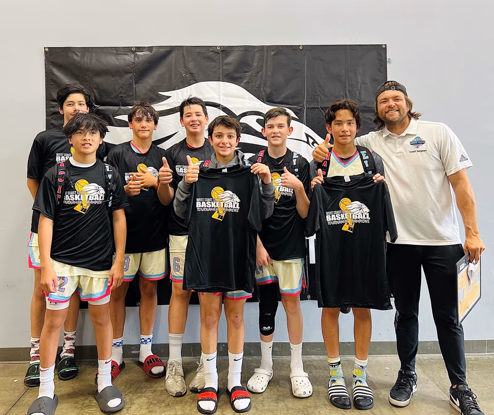 A photo from Magic Elite training.