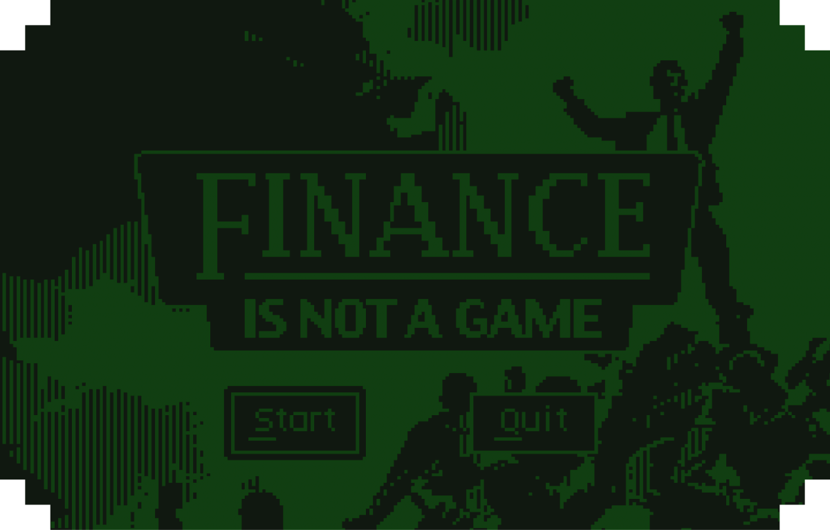 Finance is not a game video cover