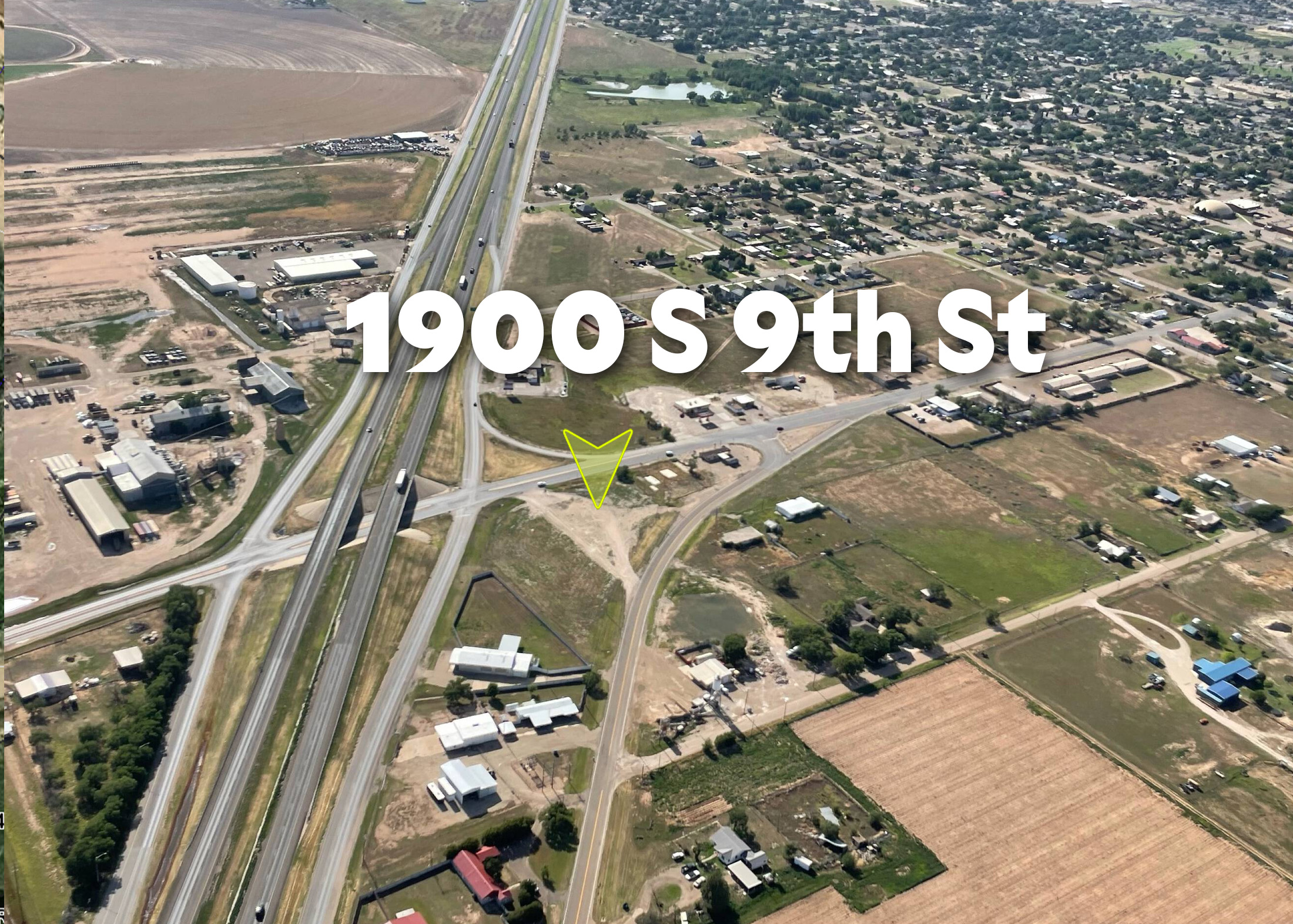 Bryan Rose Land at 1900 S 9th Street — 2.4-acre commercial property in Slaton, Texas