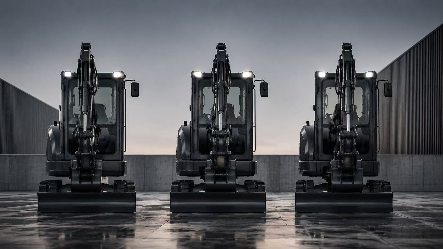 CORUM compact excavators