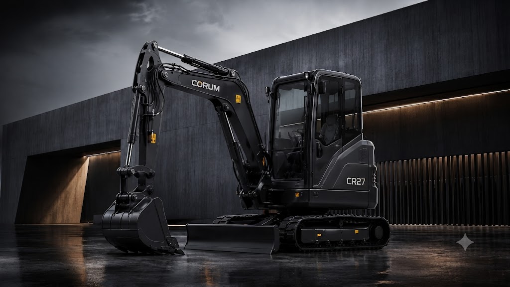 CR27 compact excavator