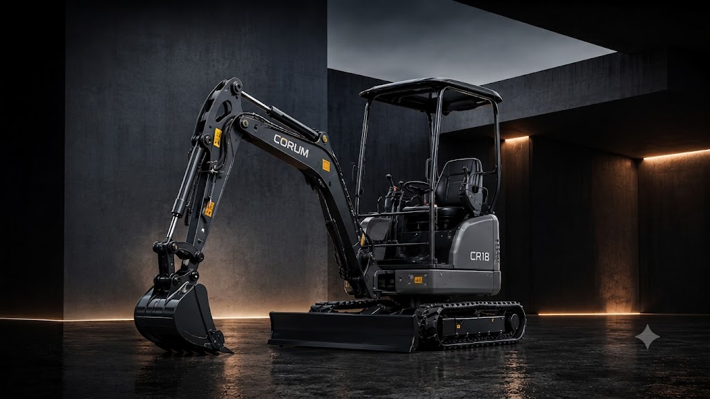 CR18 compact excavator