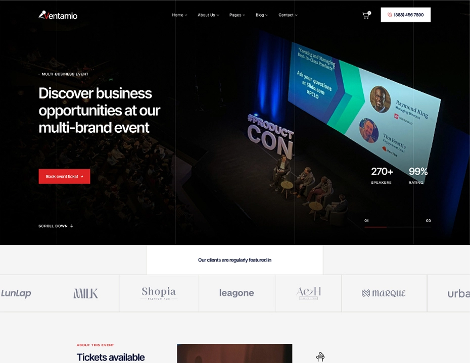 Ventamio-landing-home-one-screen