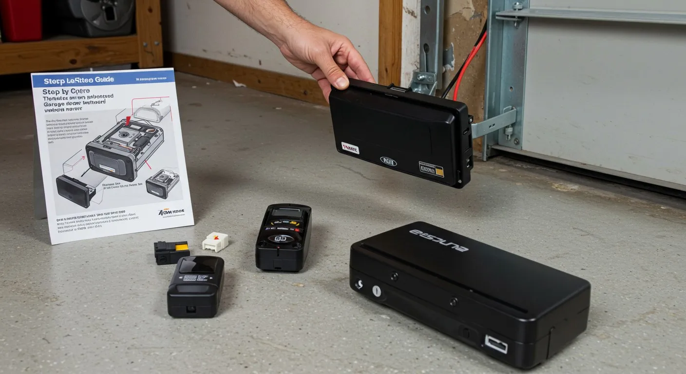 guide and new garage opener.