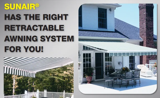 Retractable Awning Flyer Sunair
