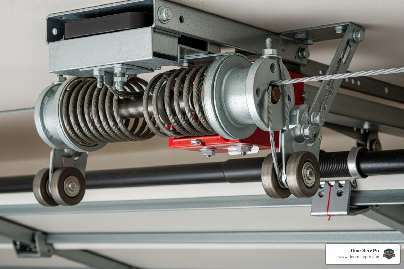 A well-maintained garage door system with intact, lubricated springs, showing proper functioning components - broken garage door spring inwood wv A well-maintained garage door system with intact, lubricated springs, showing proper functioning components - broken garage door spring inwood wv