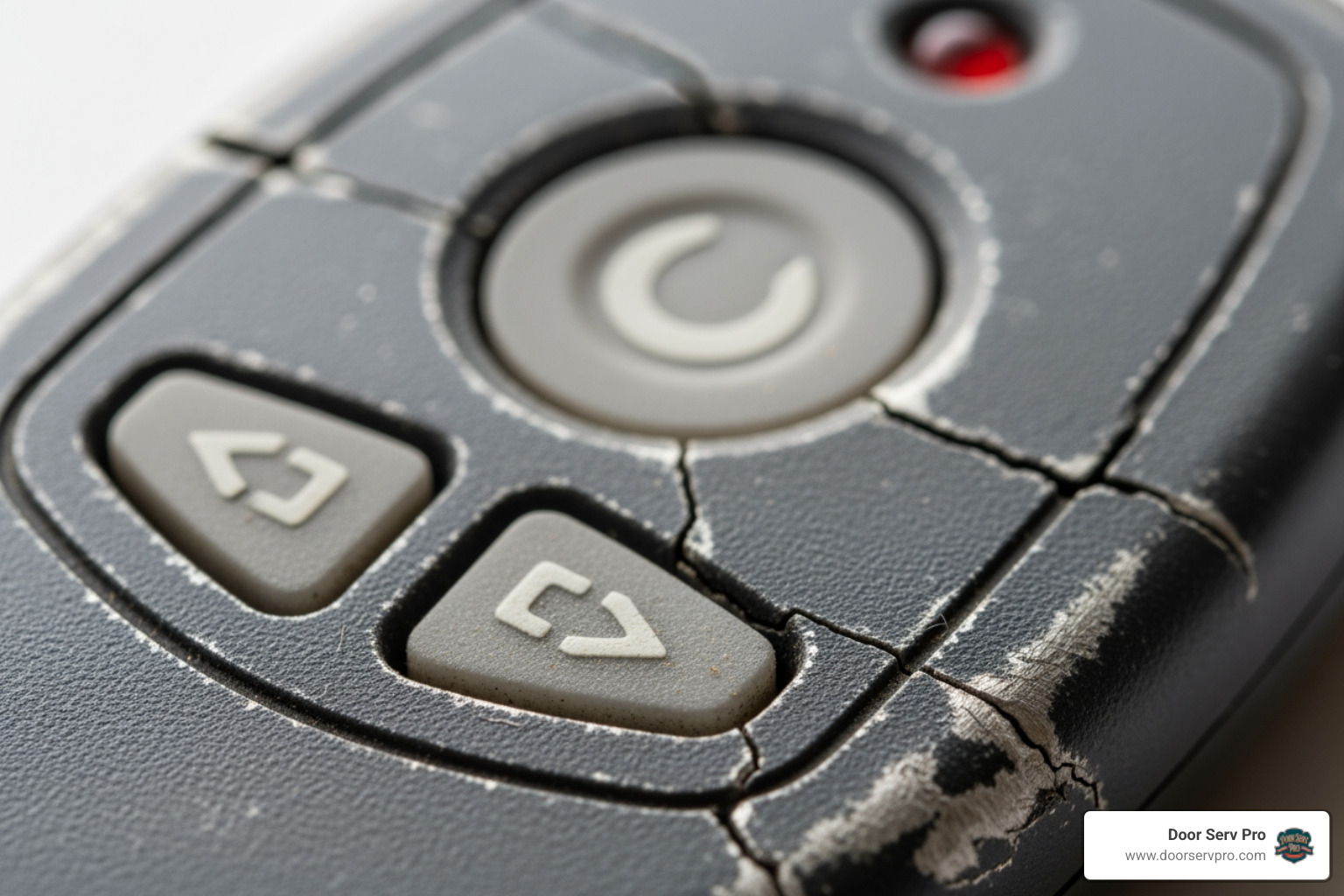 cracked or worn-out garage door remote - garage door remote not working inwood wv