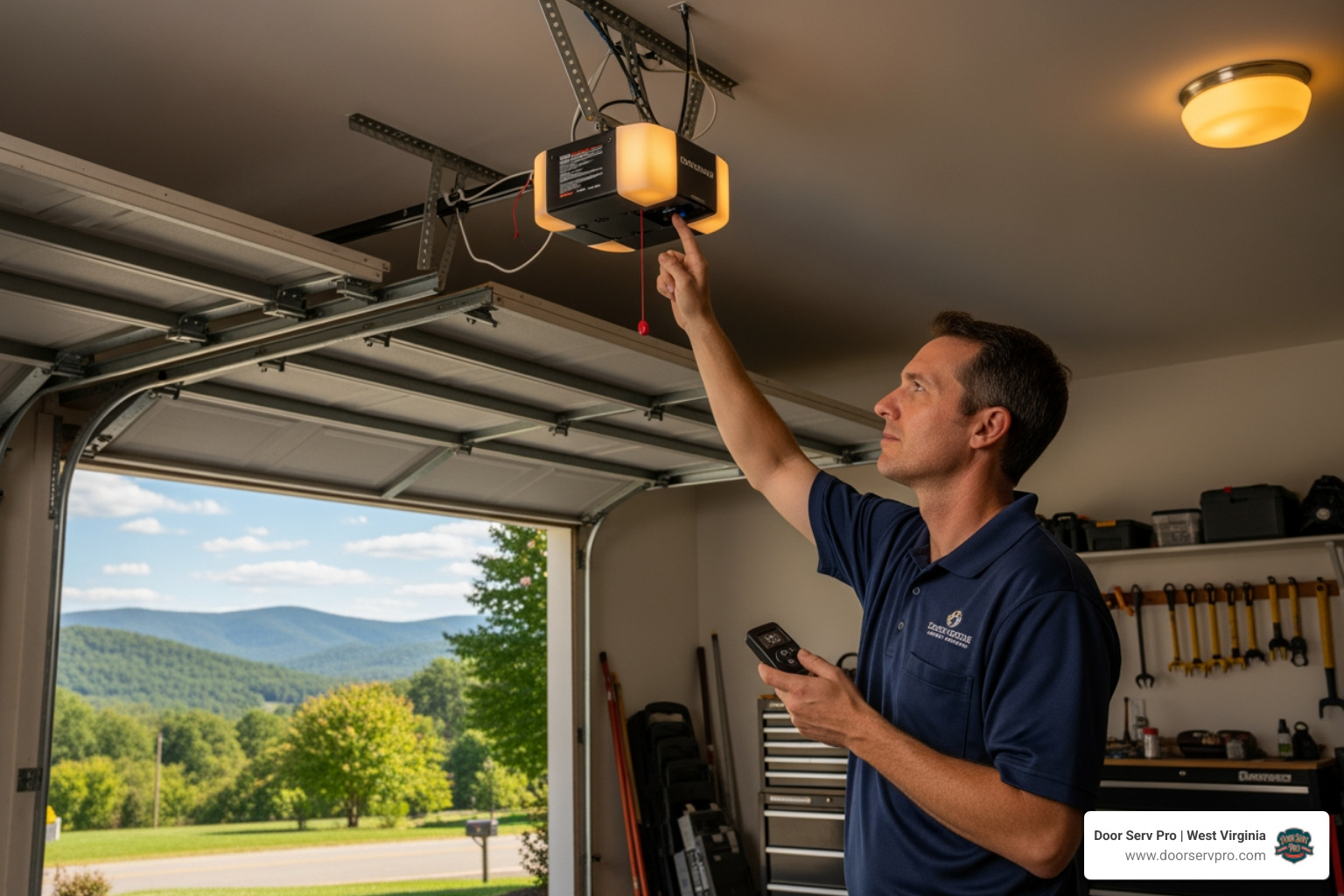 Infographic showing three main benefits of properly programmed garage door openers: Enhanced Security with encrypted rolling codes preventing unauthorized access, Maximum Convenience with reliable one-button operation from car or keypad, and Safety Feature Confirmation ensuring sensors and auto-reverse mechanisms work correctly to protect family and property - garage door opener programming in great cacapon wv Infographic showing three main benefits of properly programmed garage door openers: Enhanced Security with encrypted rolling codes preventing unauthorized access, Maximum Convenience with reliable one-button operation from car or keypad, and Safety Feature Confirmation ensuring sensors and auto-reverse mechanisms work correctly to protect family and property - garage door opener programming in great cacapon wv