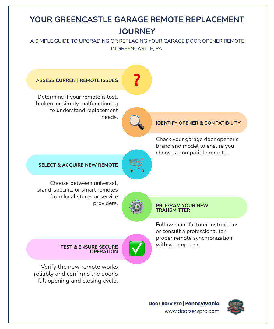 Finding the Best Garage Door Remote Replacement Service in Greencastle, PA