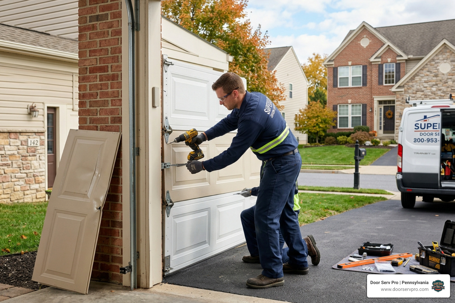 Waynesboro PA Garage Door Panel Replacement: Restore Your Curb Appeal Safely