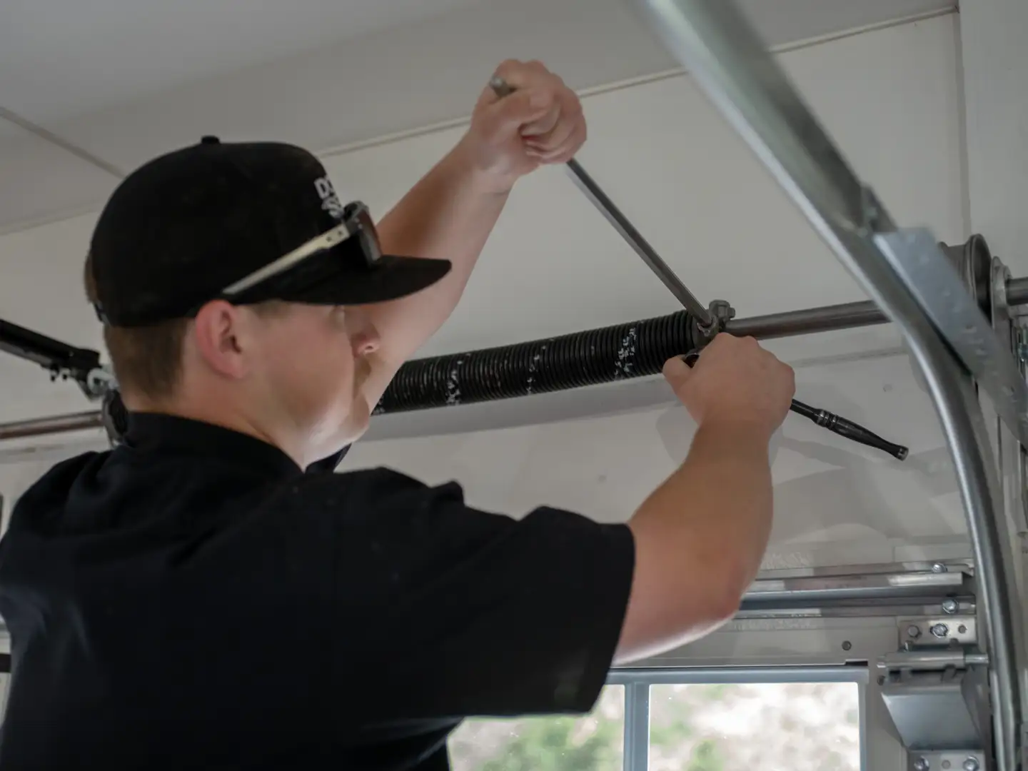 garage door torsion springs - garage door panel replacement in waynesboro pa