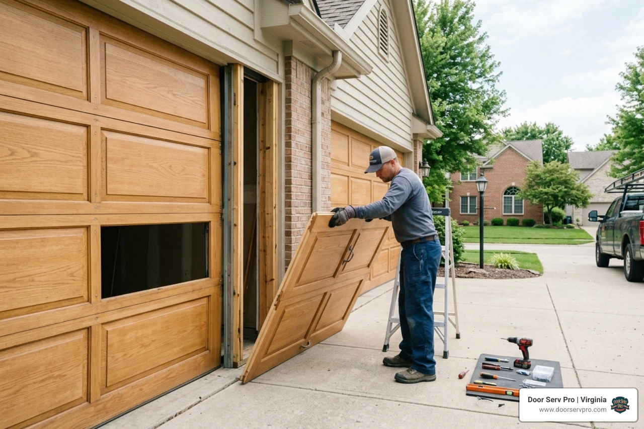A Guide to Buying Just One Section of a Garage Door