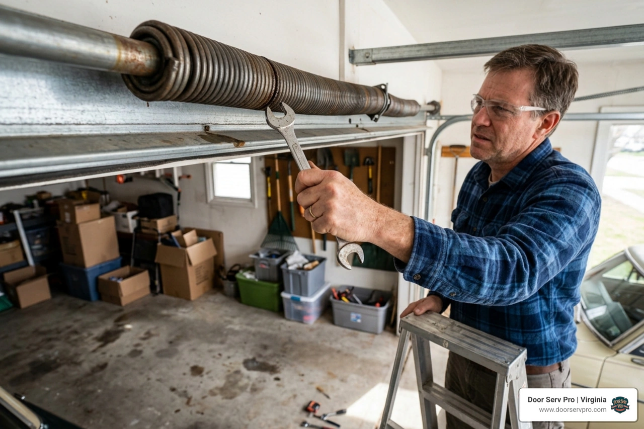 Don't Lose a Finger Trying to Fix Your Own Garage Door Springs