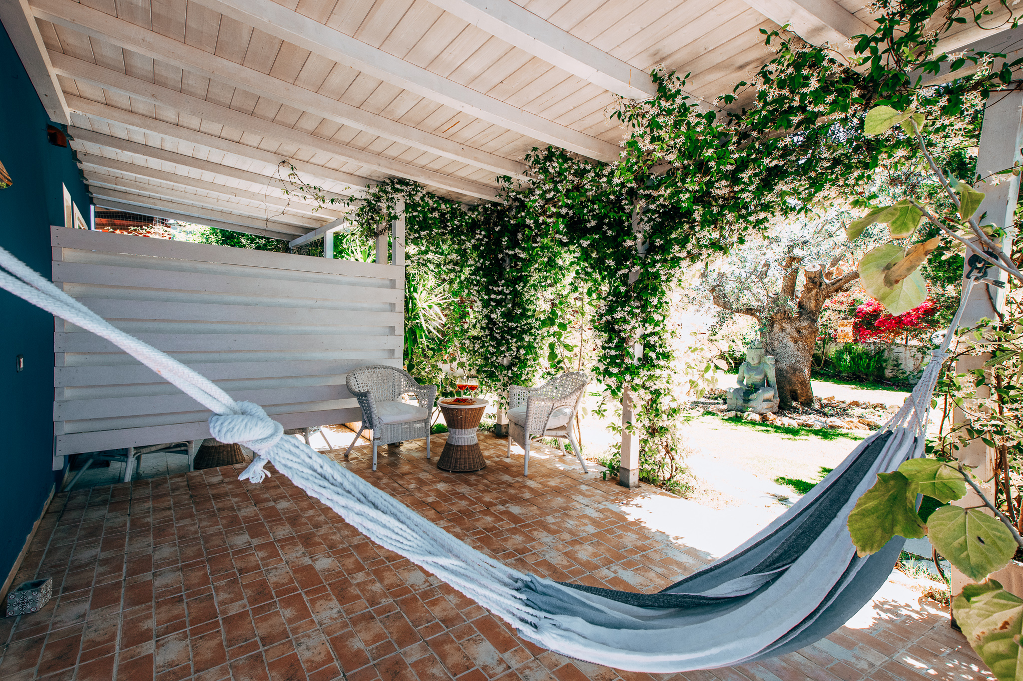 Photo of the terrace of a room at Floripa Yoga & surf house