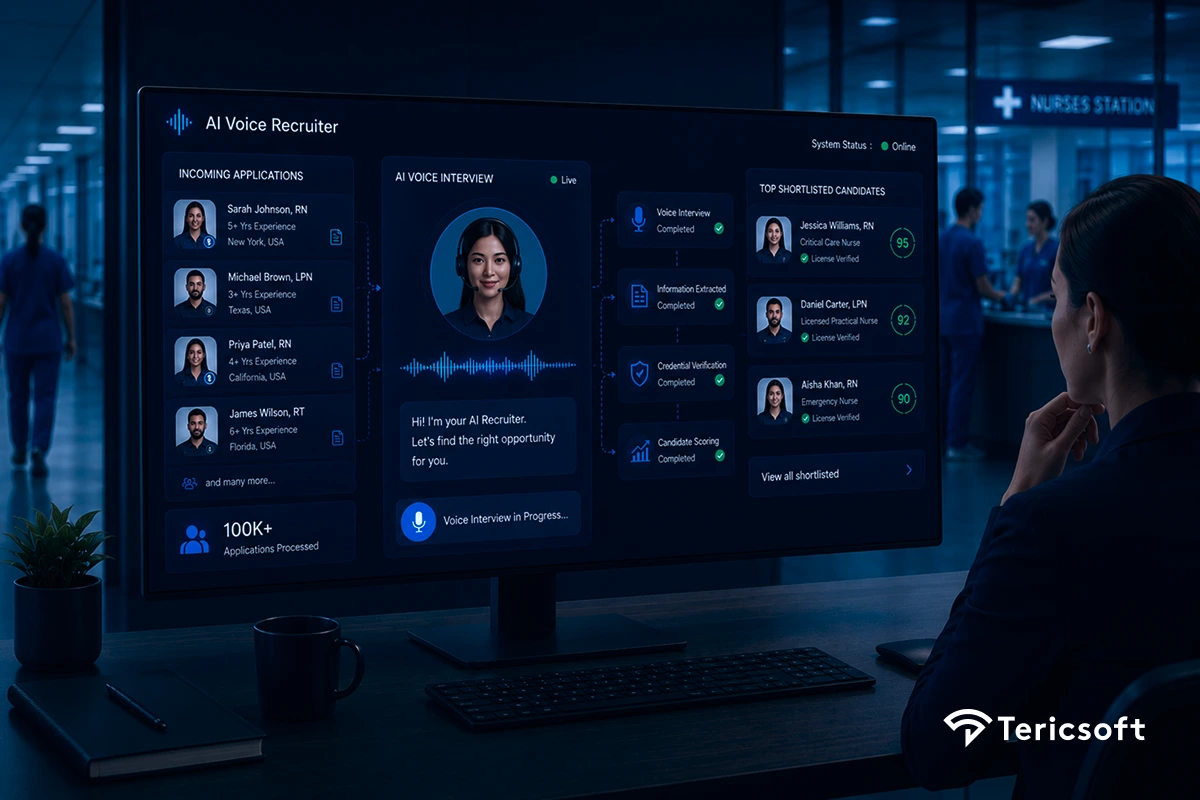 Voice AI for Healthcare Staffing: A Tericsoft Case Study