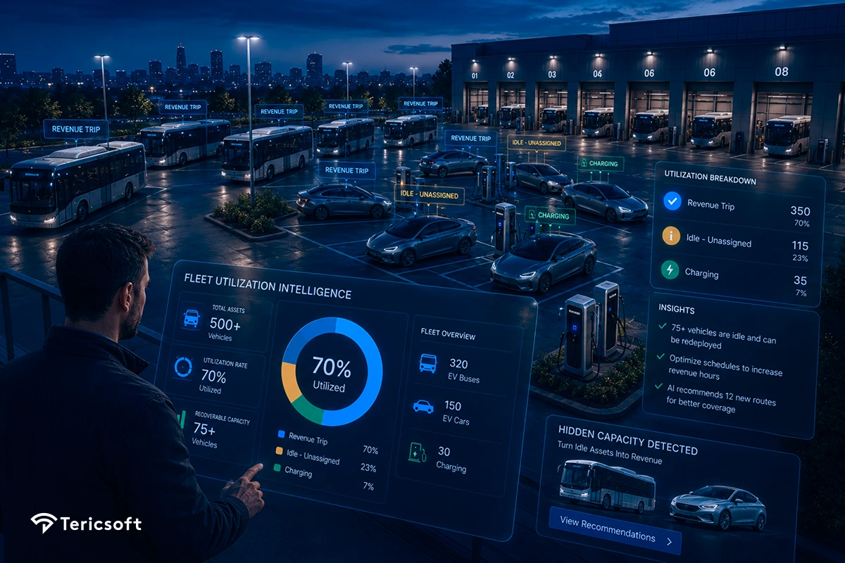 Fleet Utilization: Why 500+ Vehicle Fleets Run at 70% Capacity