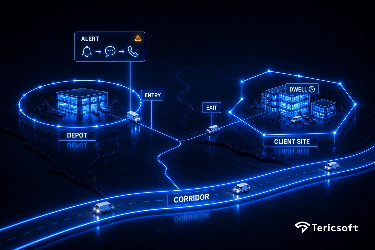 Geofencing for Fleet Management: How It Works + 10 Use Cases