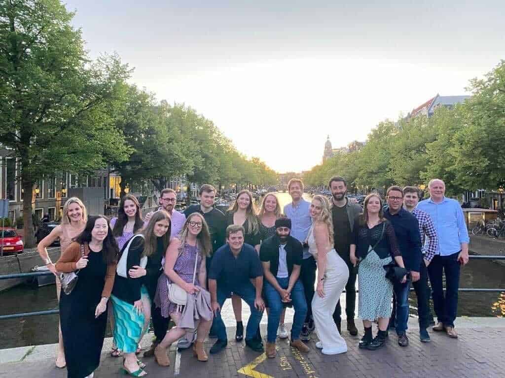 The Babel PR team in Amsterdam