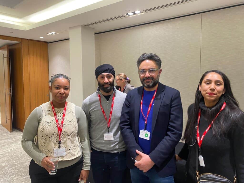People of colour in the media event