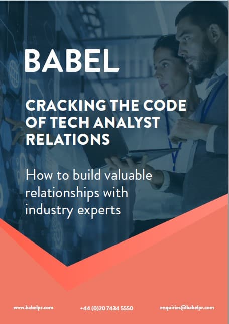 Cracking the code of Tech Analyst Relations