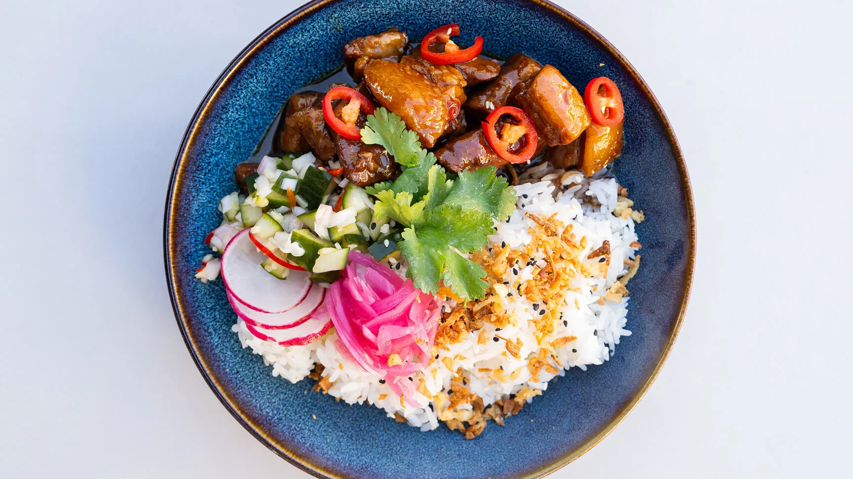 Catering Praha - Teriyaki pork belly, bůček 