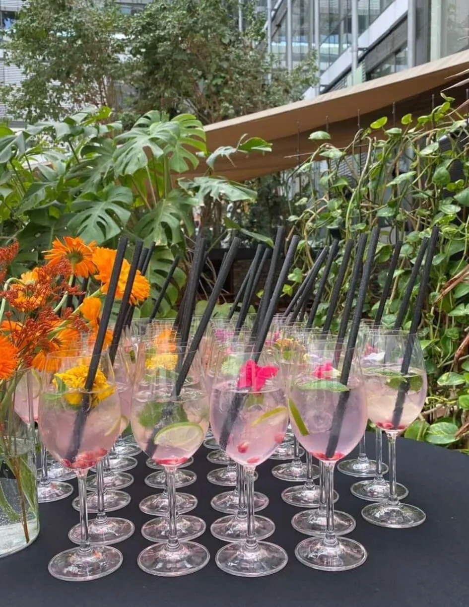 Catering Praha - welcome drinky, signature koktejly