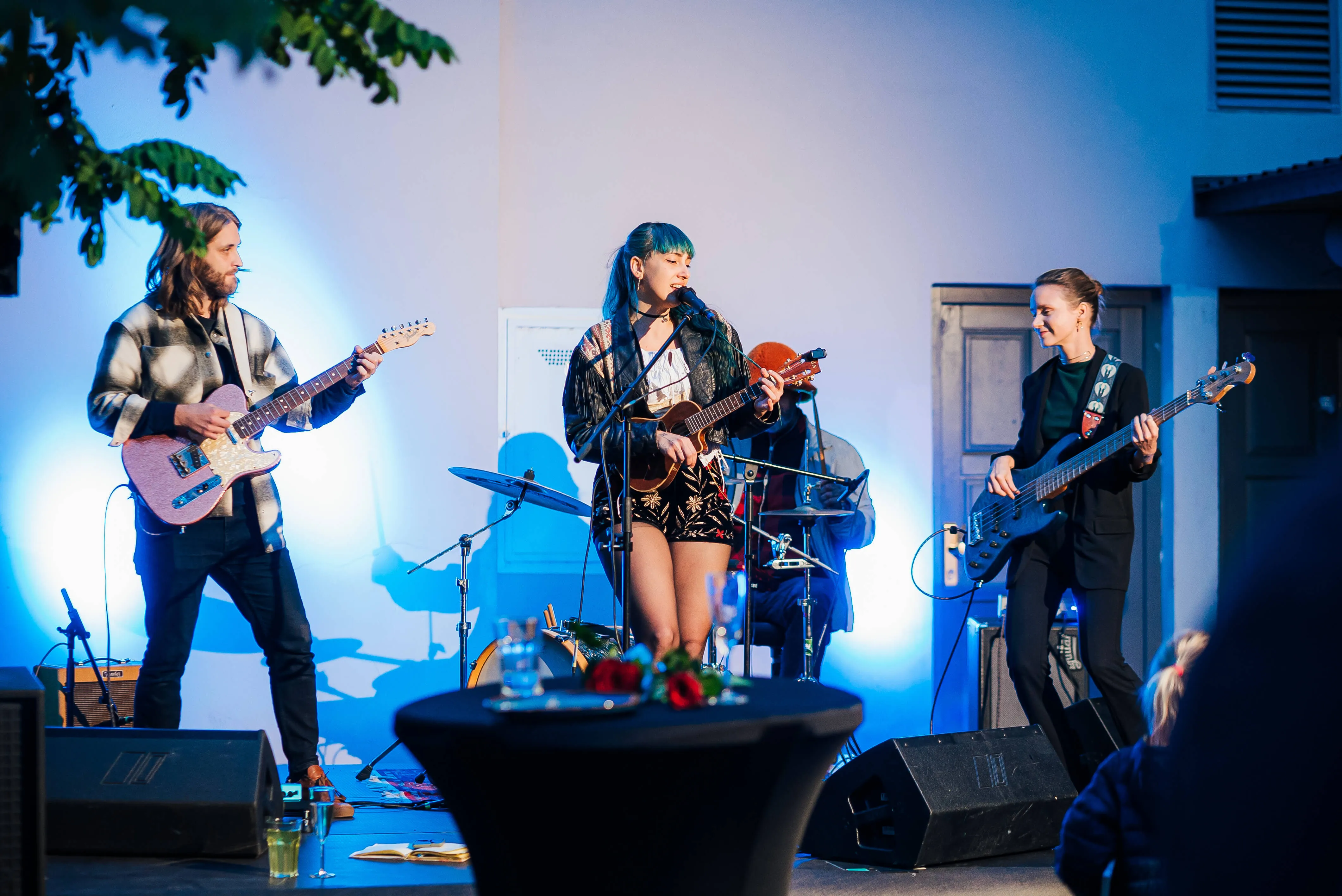 Eventový prostor Praha - vystoupení kapely, živá hudba